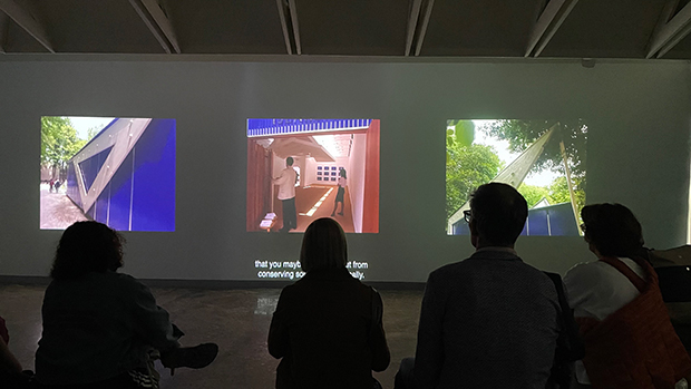 フィンランド館。展示の様子。