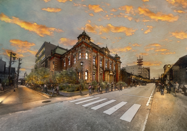 完成予定の外観の様子